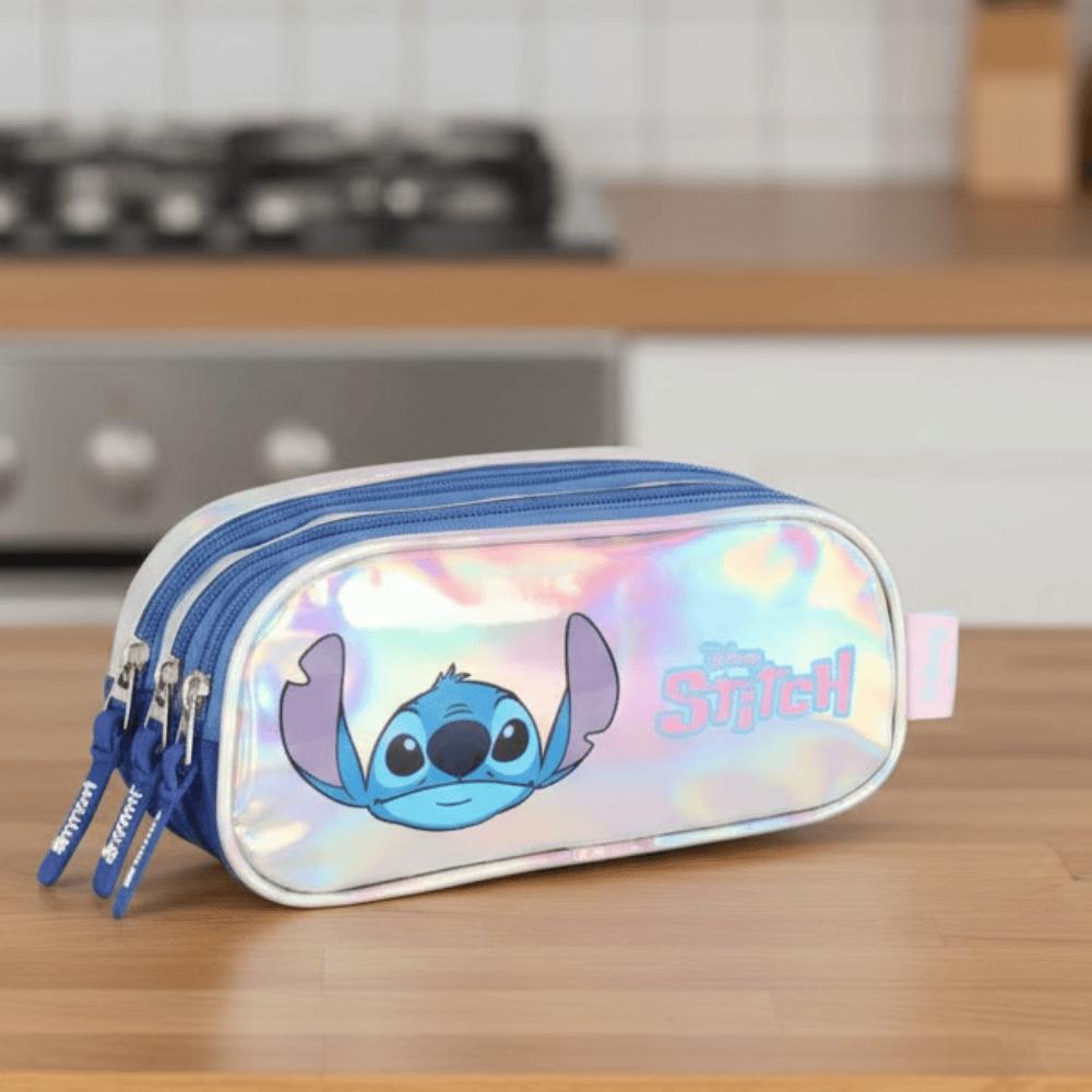 Estojo Prata Stitch