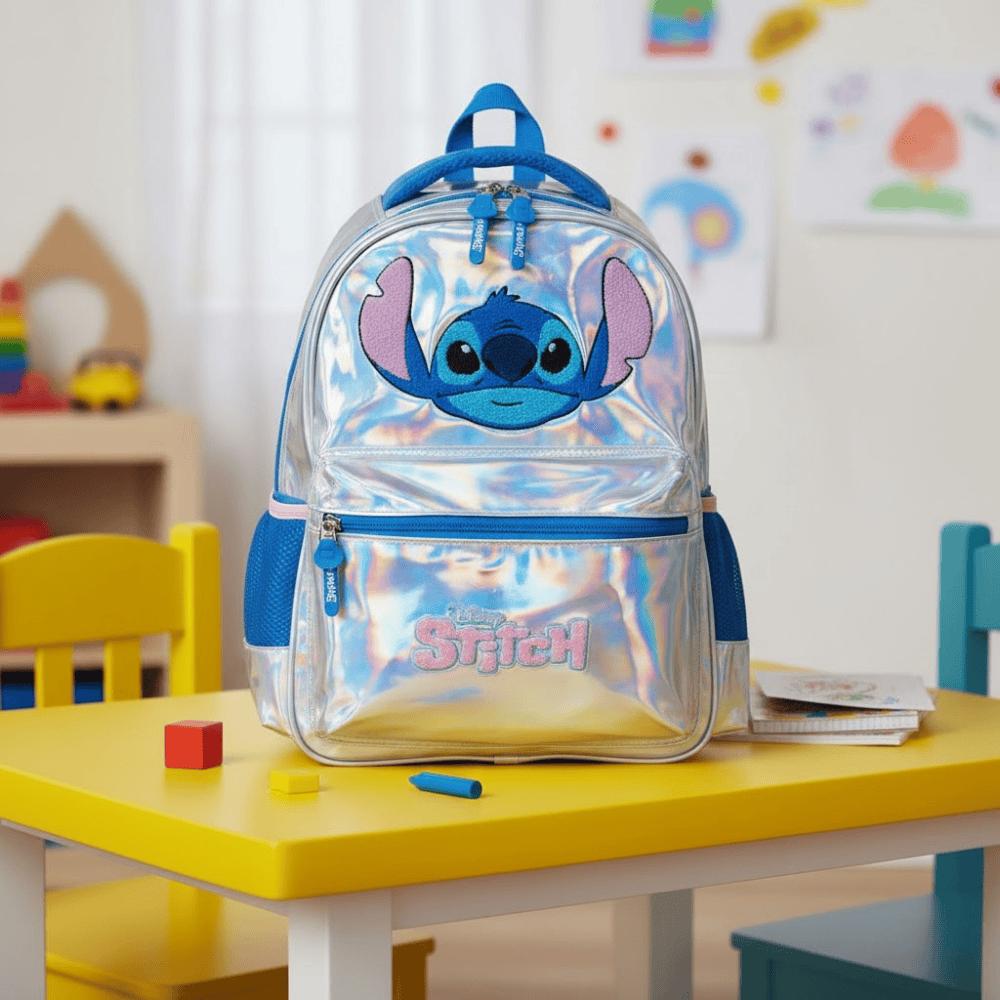 Mochila Stitch Prata