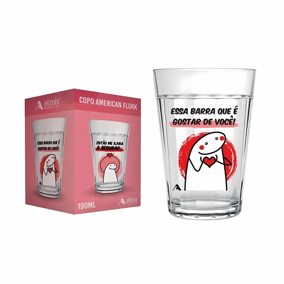 Copo Vidro Cerveja Chopp Bar Boteco 200Ml