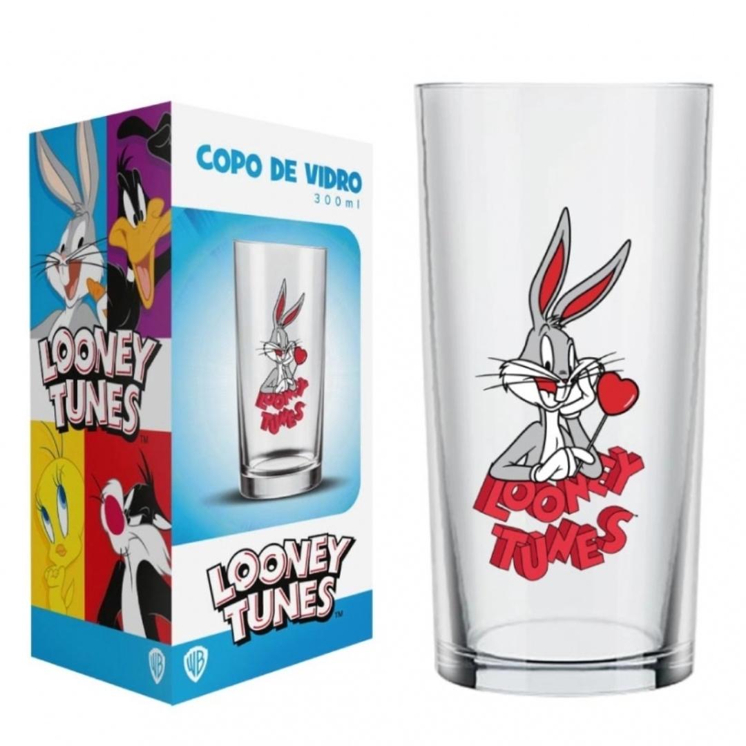 Copo Cylinder Manchester Pernalonga Love Looney Tunes 300 Ml