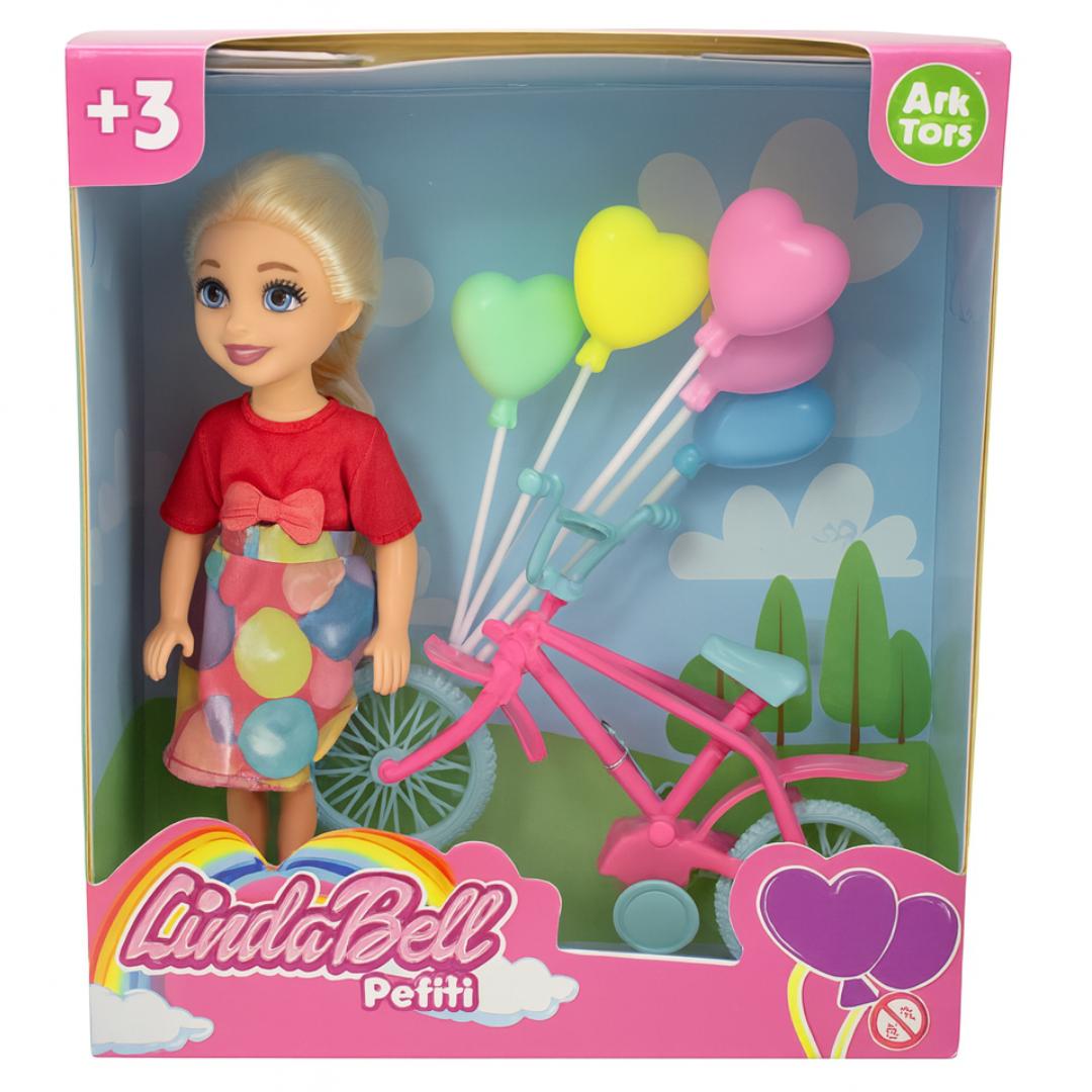 Boneca Pettit Bike Arktoys