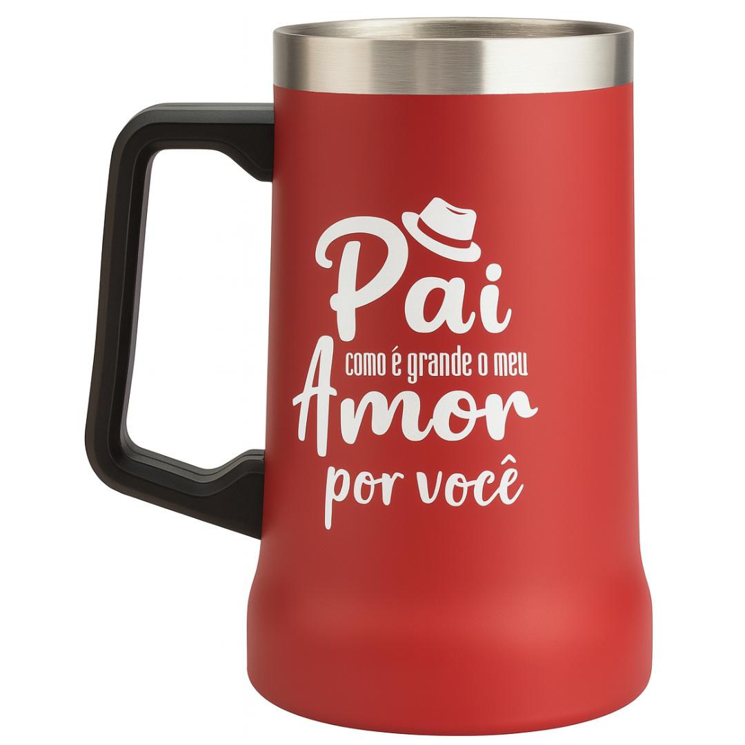 Caneca Inox 750Ml Dia Dos Pais Interponte