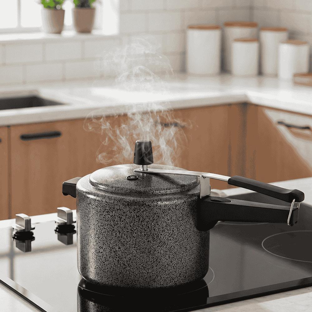 Panela de Pressão 4,5L Craqueada Alumini