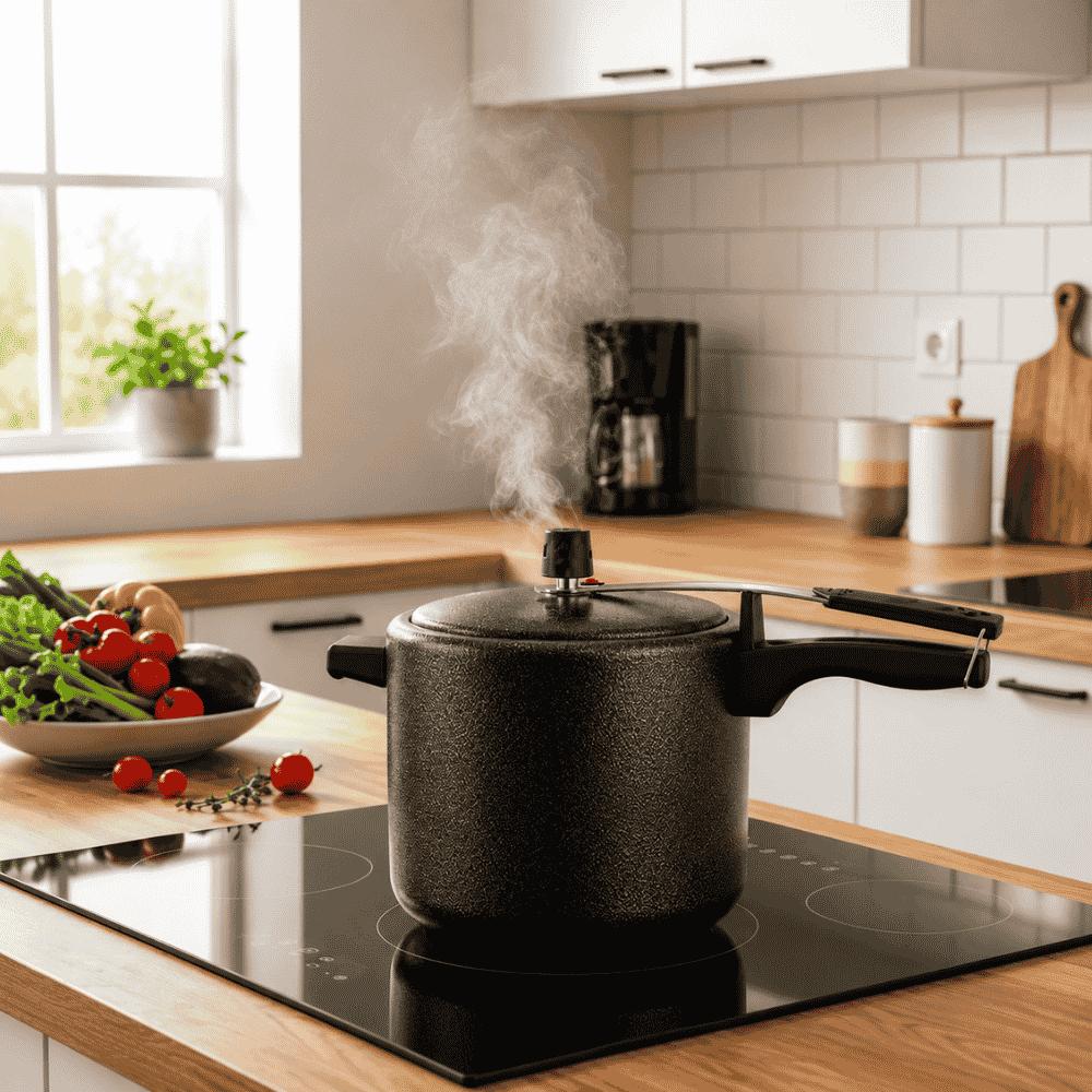 Panela de Pressão 10 Litros Craqueada Alumini