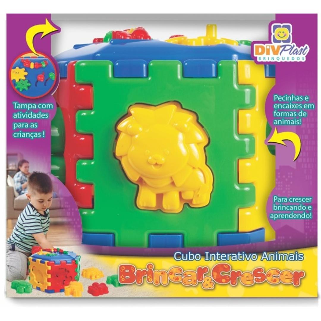 Cubo Animais Divplast