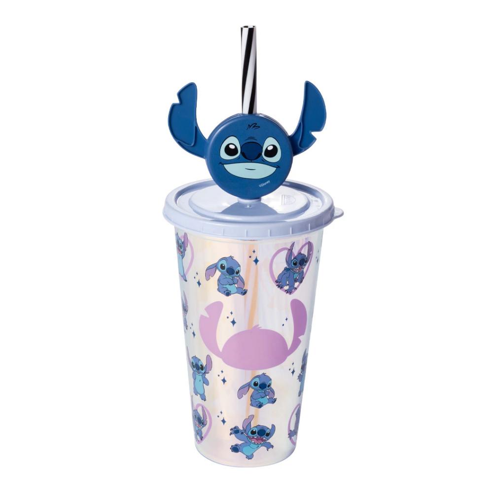 Copo Refri Furta-Cor com Pin Stitch 500ml Plasútil