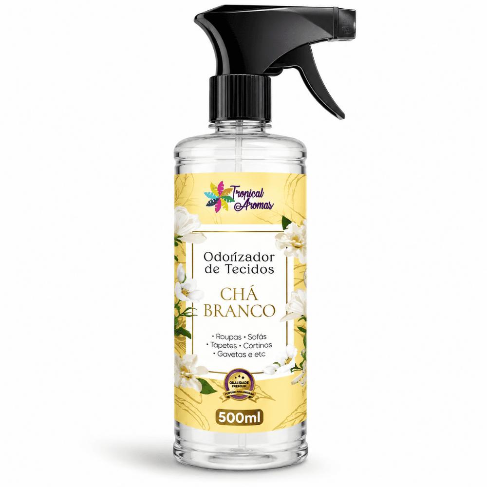 Odorizador de Tecidos Chá Branco 500ml Tropical Aromas