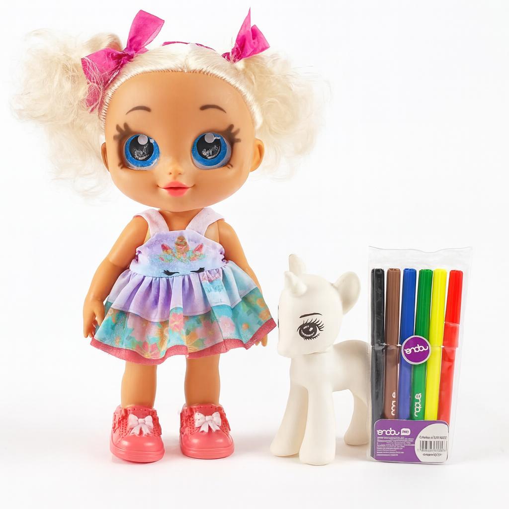 Boneca Club Gilrs Pintura Bee Toys