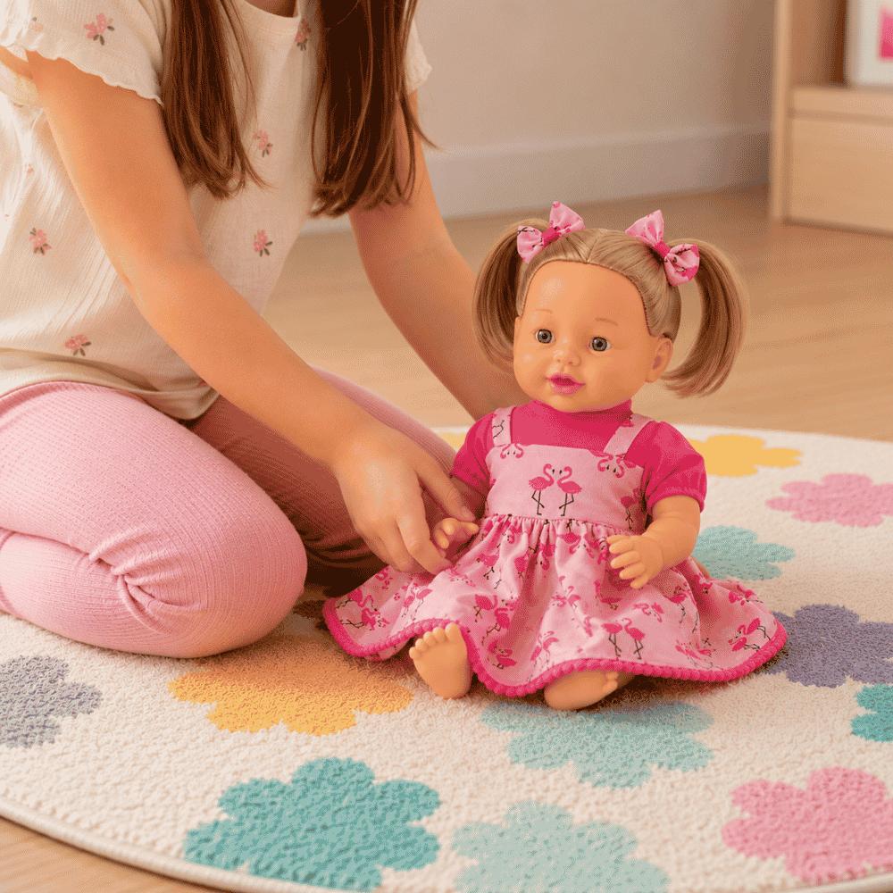 Boneca Talk Baby Fala 30 Frases Bee Toys