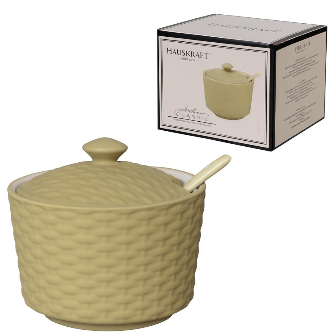 Açucareiro Porcelana Rattan 290Ml Etilux
