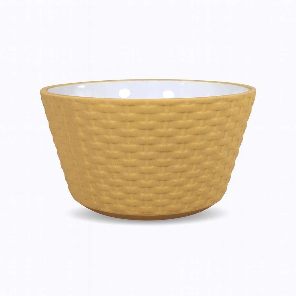 Bowl Porcelana Rattan 400Ml Etilux