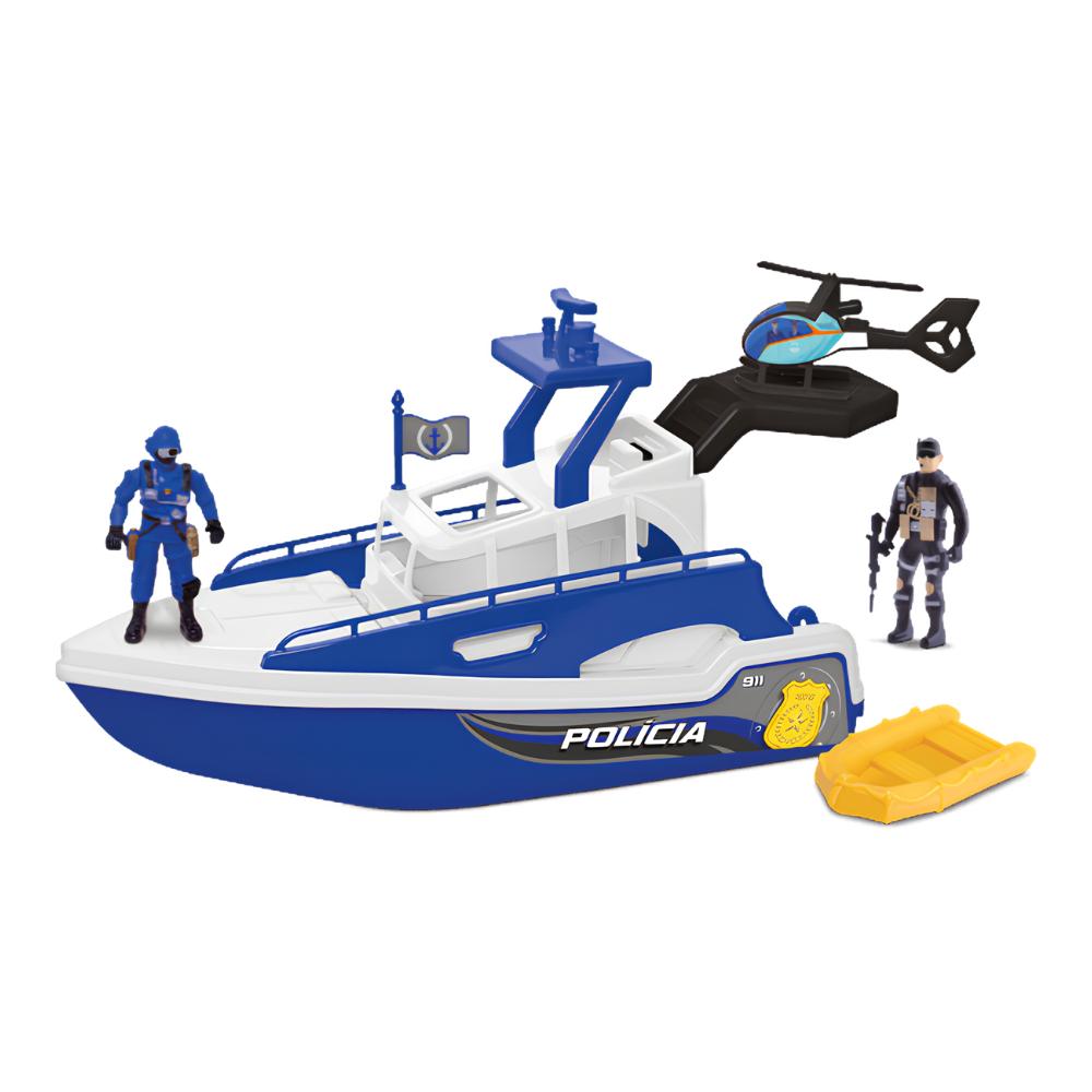 Barco Patrulha Naval Polícia Samba Toys