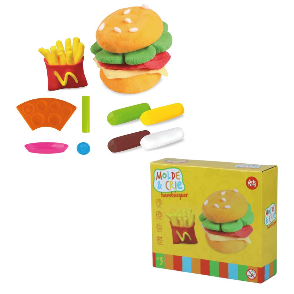 Massa De Modelar Lanche Arktoys