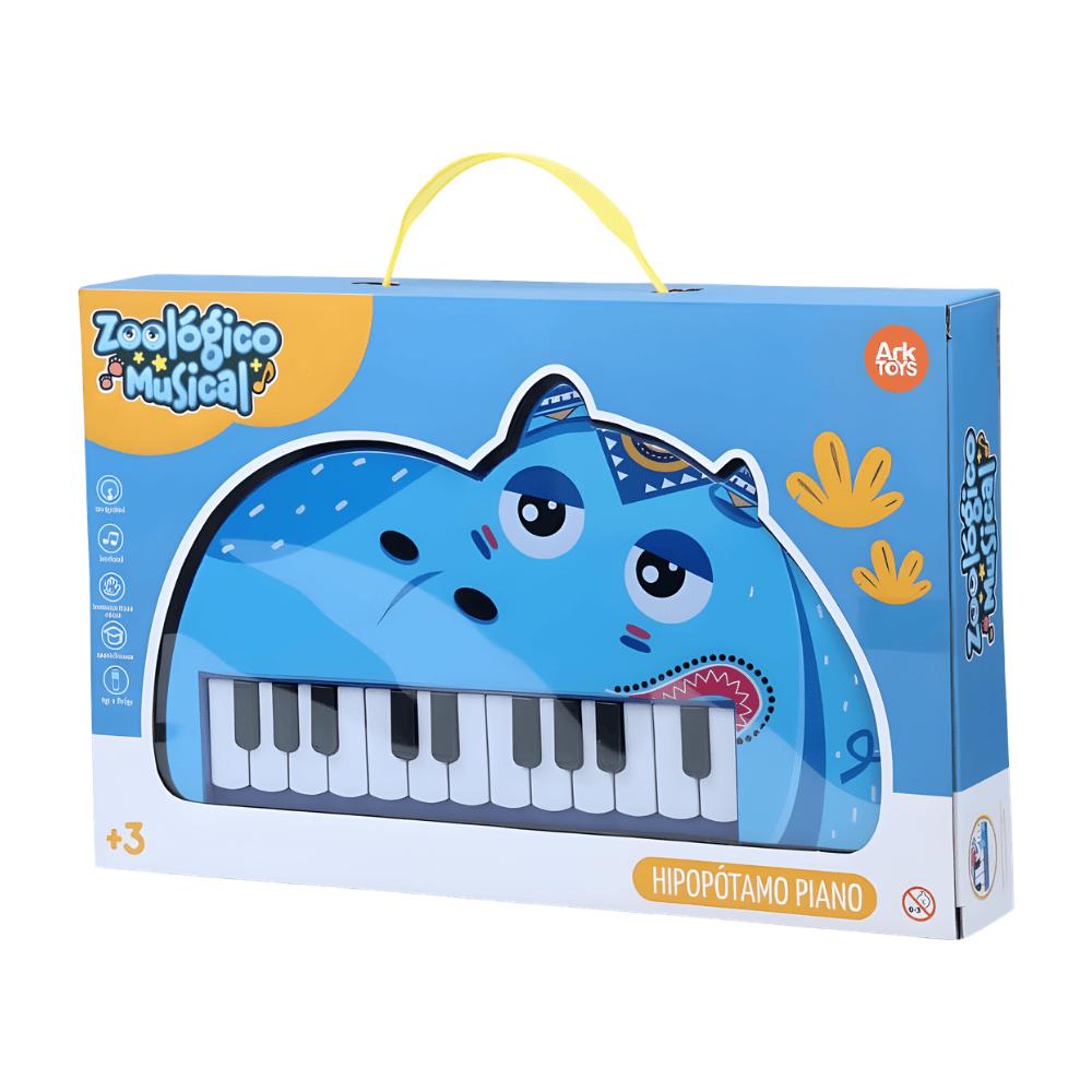 Teclado Zoo Infantil Hipopotamo Arktoys
