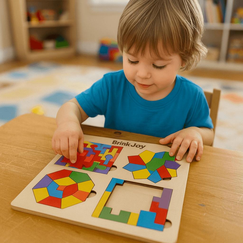 Quebra-Cabeça Inteligente De Madeira Arktoys