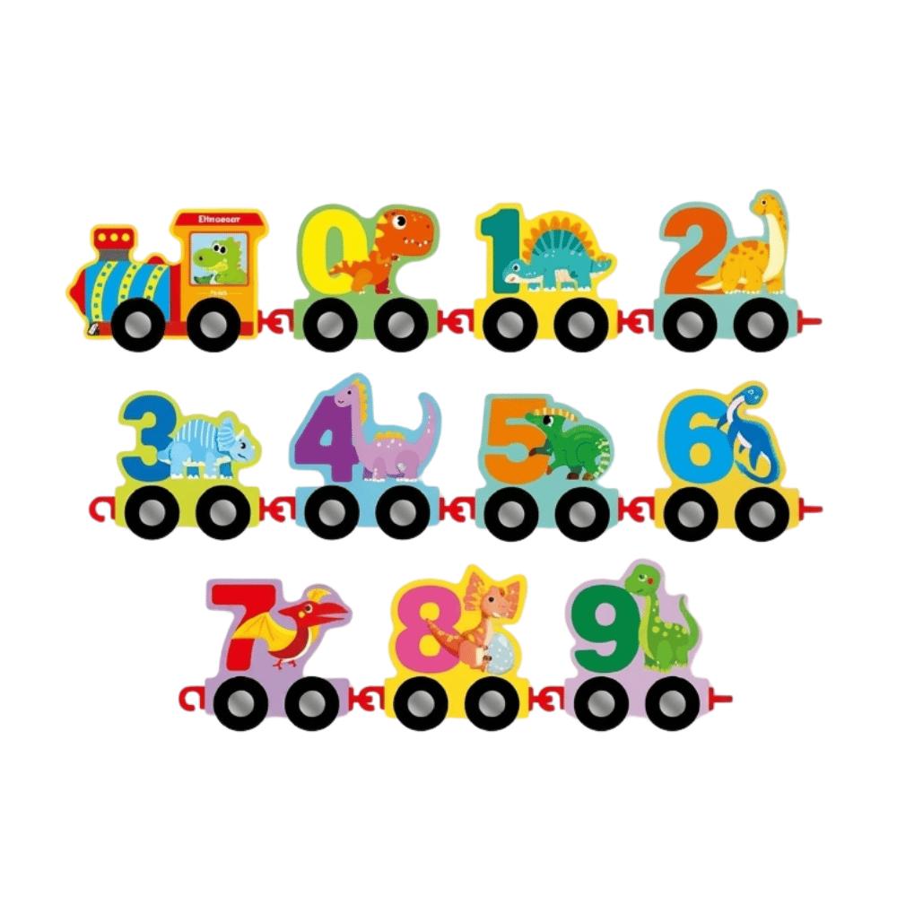 Brinquedo Educativo Trem Numérico Arktoys