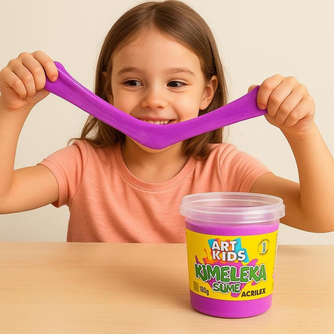 Kimeleka Slime 180G Acrilex 5812 - Cx 72 Unidades