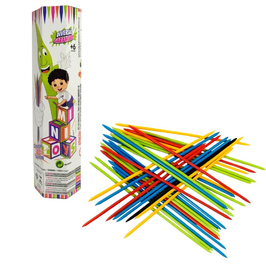 Pega Vareta Com 19 Peças Minitoys