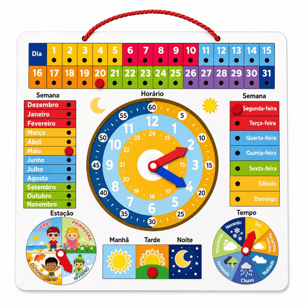 Didático Aprenda Brincando Quadro Multiatividades DMBrasil