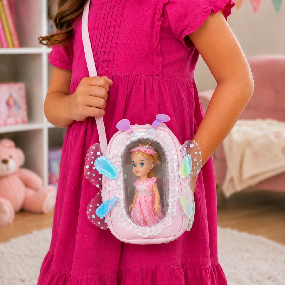 Bolsa Borboleta com Boneca DMBrasil