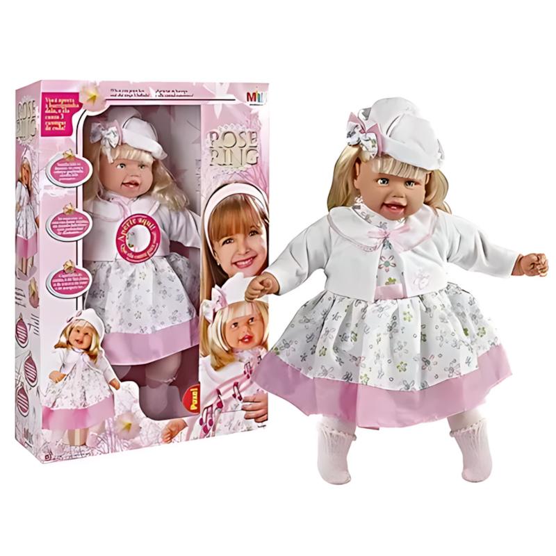 Boneca Rose Cantigas Milk