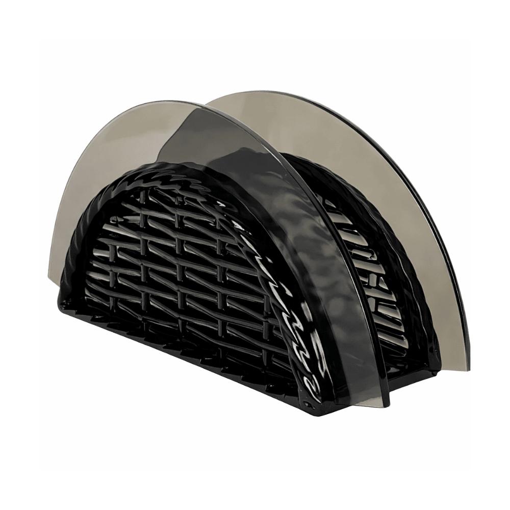 Porta Guardanapo Trançado Fumê Keita