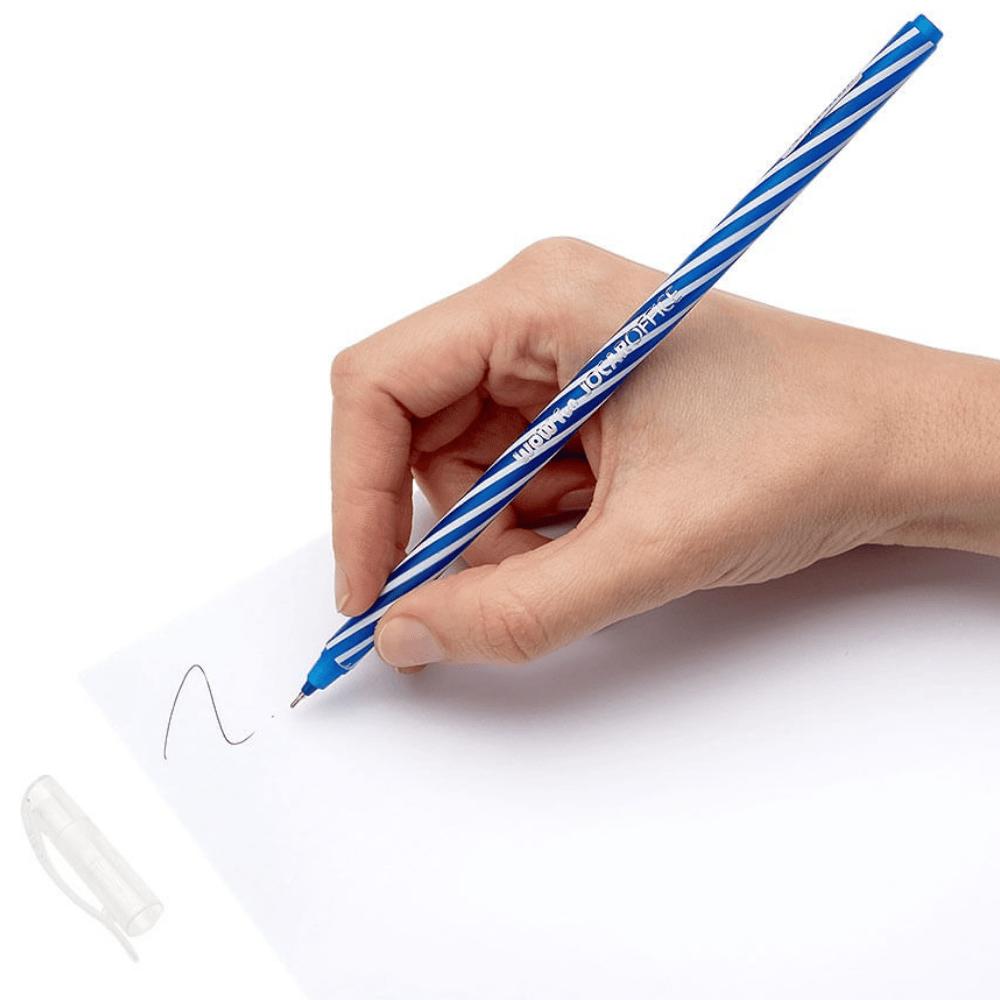 Caneta Esferográfica Wow Fun 0,7 Azul Leo e Leo