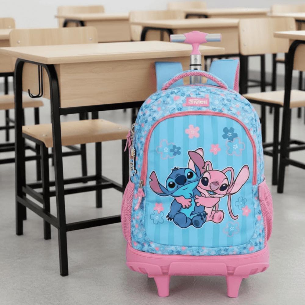 Mochila Com Rodas Stitch