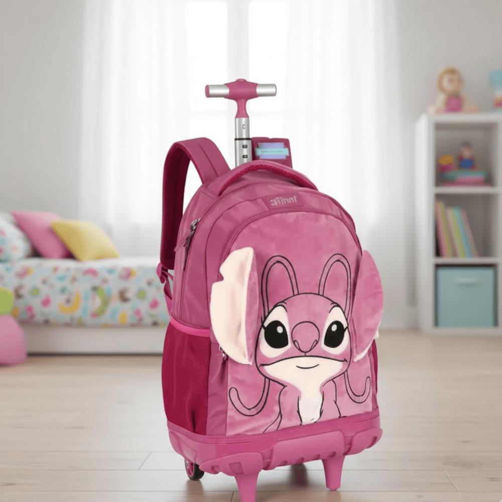 Mochila Stitch Roxo C/Rodas