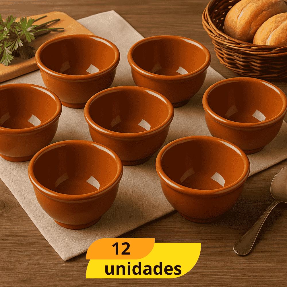 Cumbuca 140M Vermelha Rr - Cx 12 Unidades