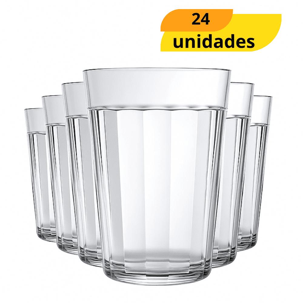 Copo De Vidro Americano Long Drink 300Ml Nadir- Cx 24 Unidades