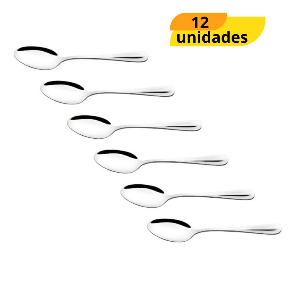 Colher De Chá Euro Original Line - Cx 12 Unidades
