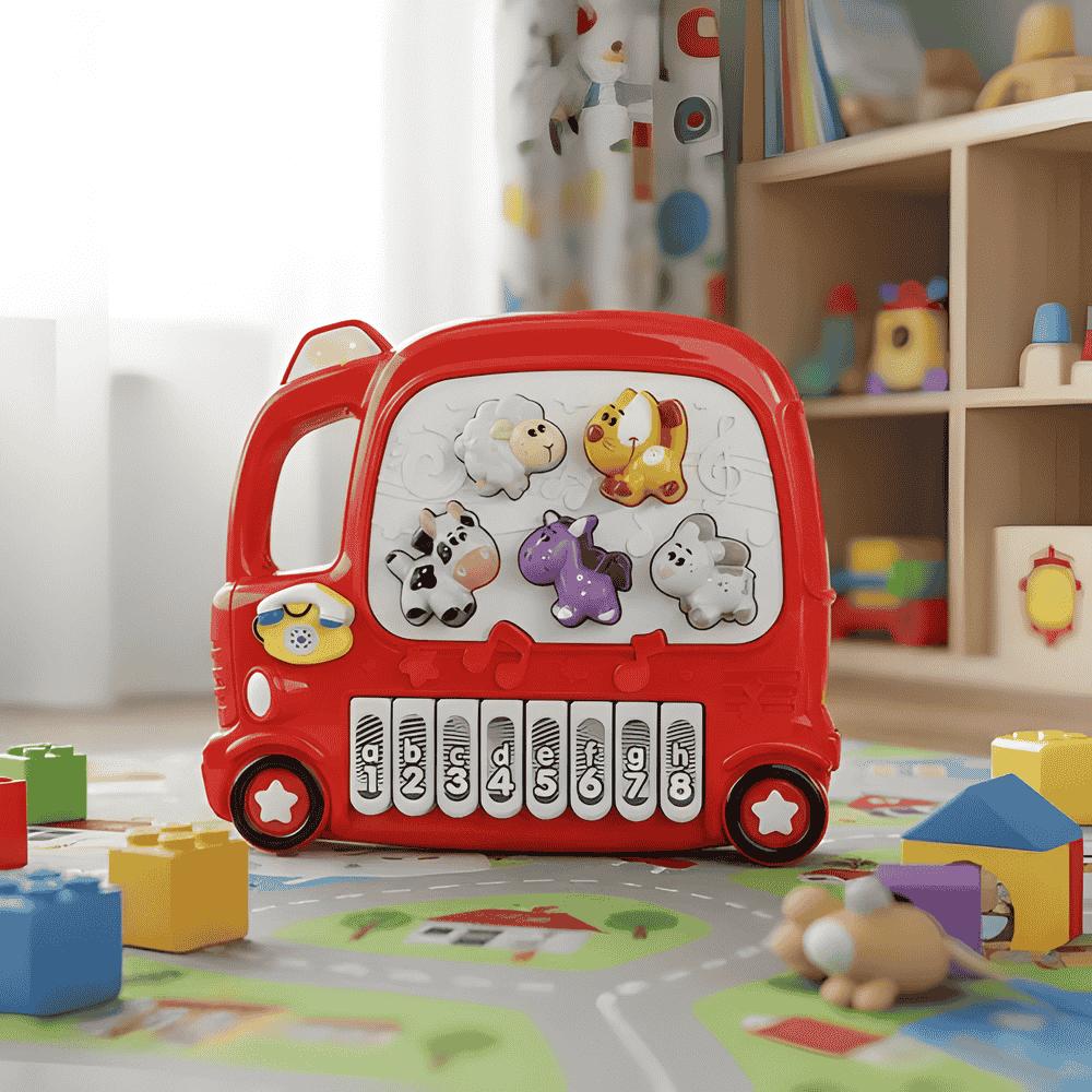Brinquedo Educativo Carrinho Musical Dm Brasil