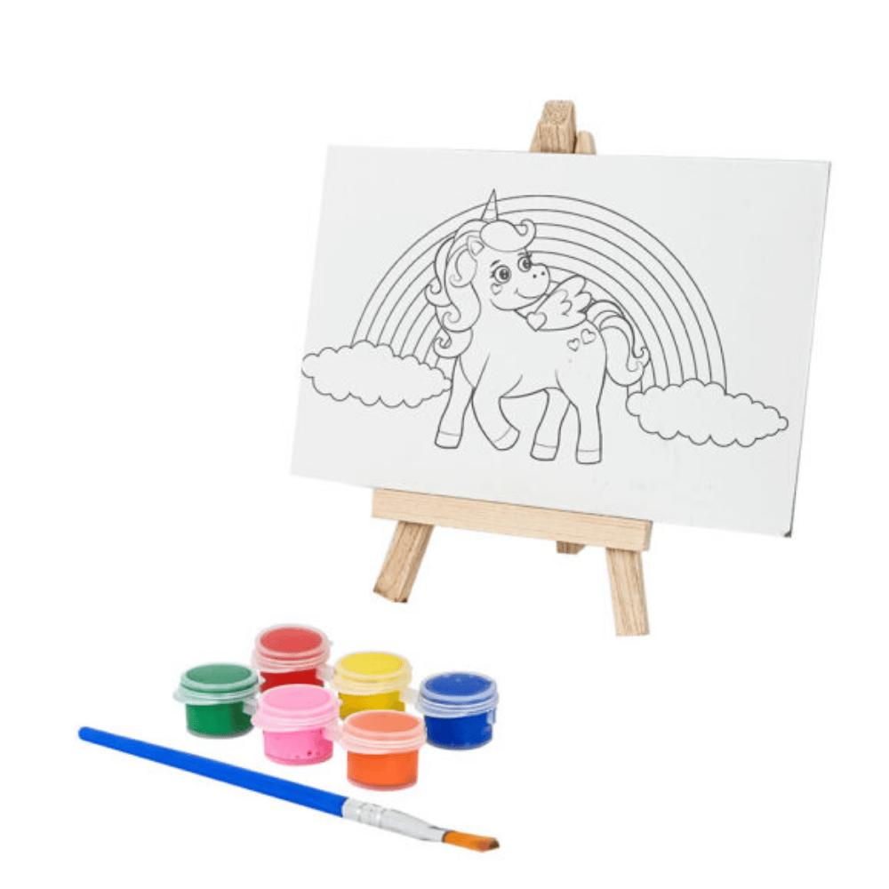 Kit Pintura Mini Cavalete Dmbrasil
