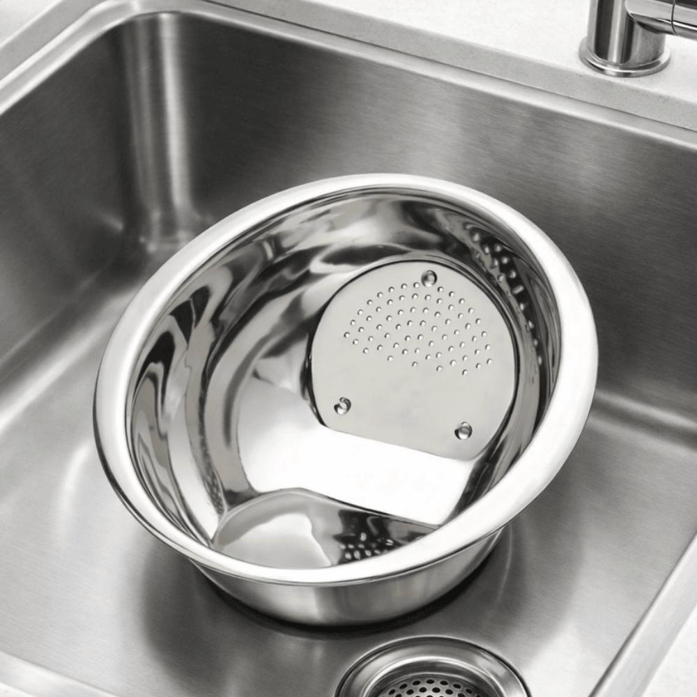 Escorredor de Arroz Inox Prime 25cm Coliseu 2223