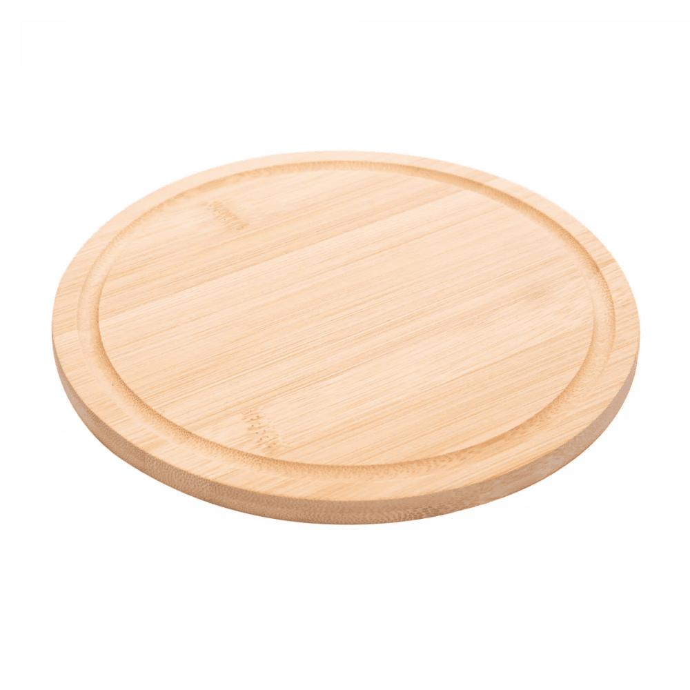 Tábua De Bambu Round 20X20Cm Coliseu