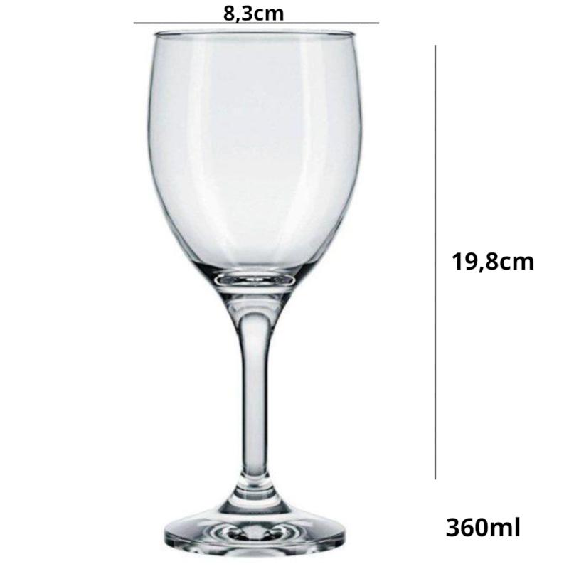 Taça Vinho 360Ml Nadir