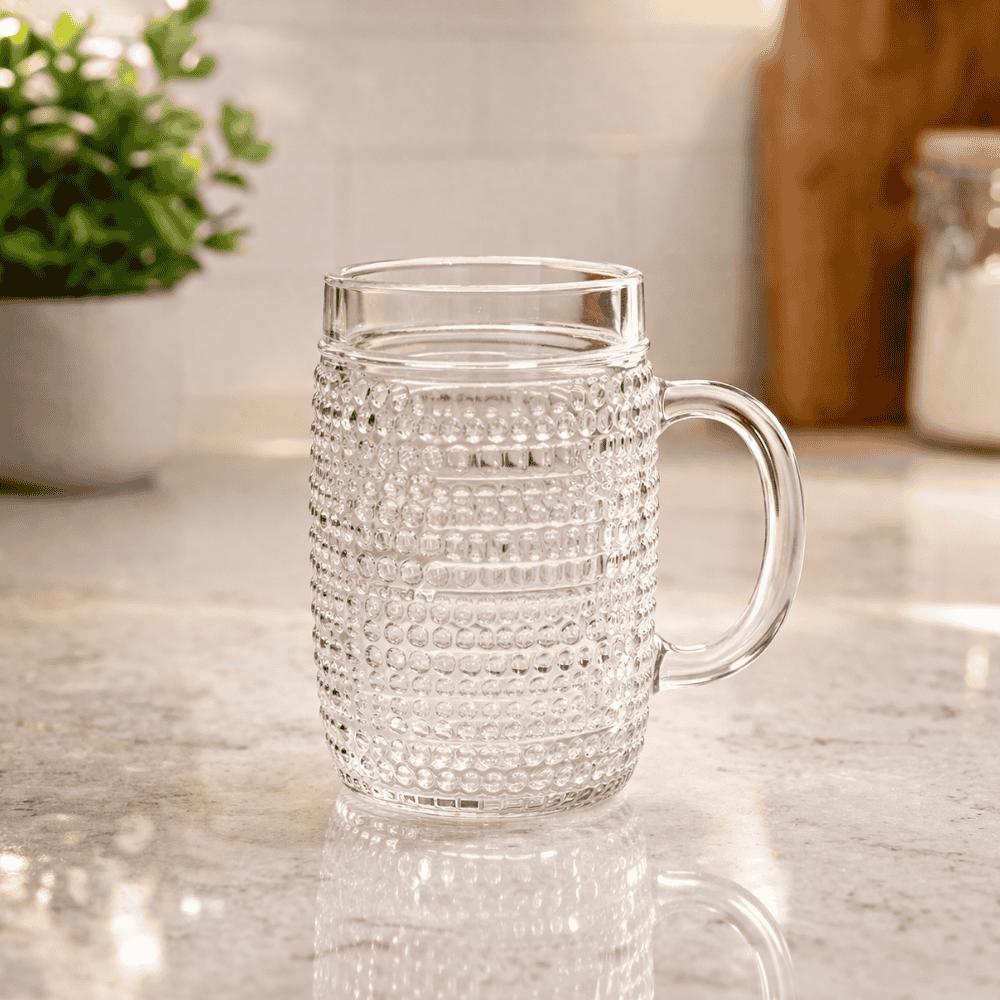 Caneca De Chopp De Vidro Riviera 375Ml Krystalmix 107110