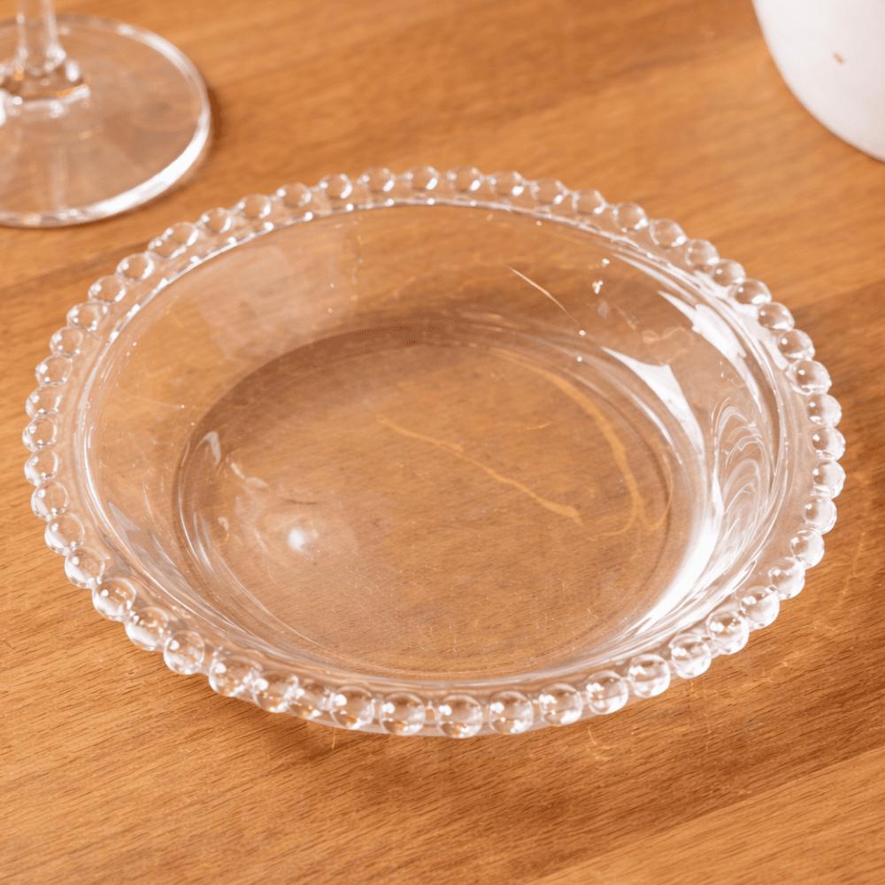 Prato Pearl 14Cm Cristal