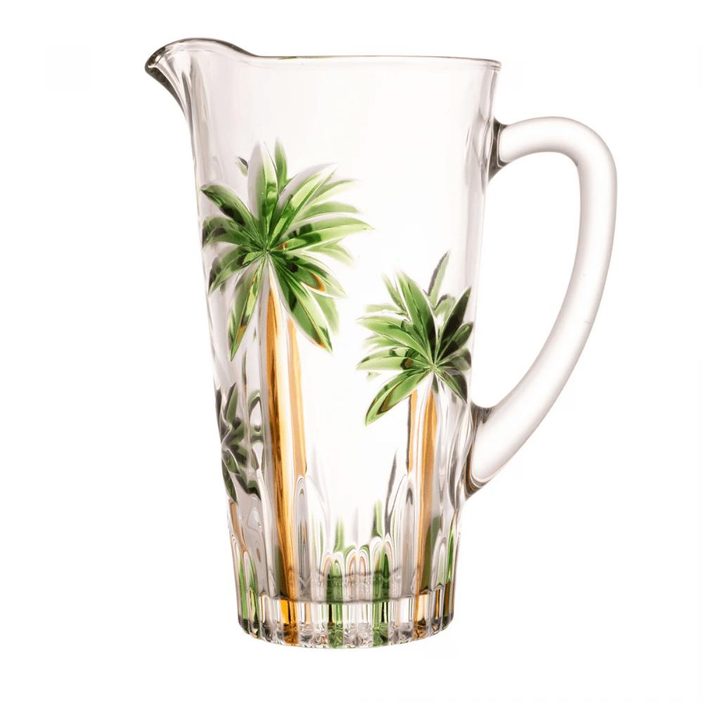 Jarra Palm Tree Handpaint 1,5 L Coliseu