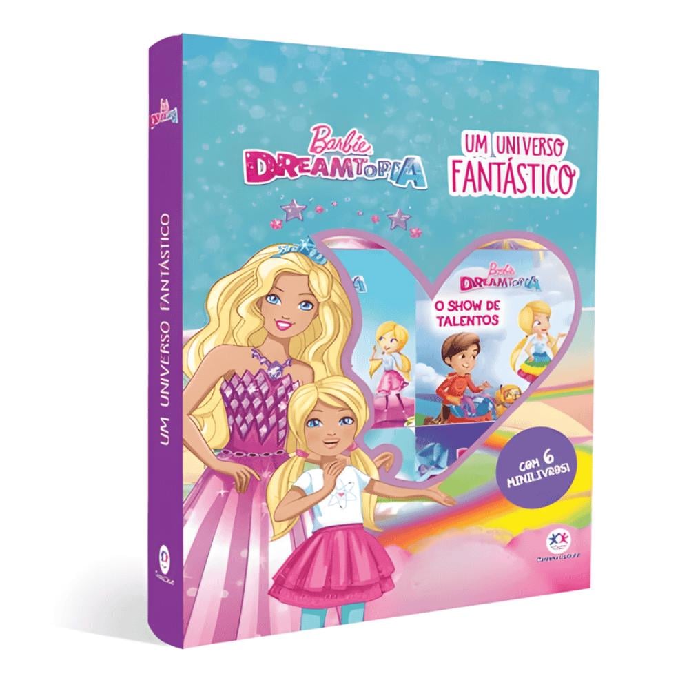 Livro Box Com 6 Minilivros Barbie Dreamtopia Ciranda