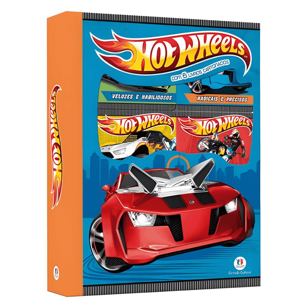Livro Box Com 6 Minilivros Hot Wheels Ciranda