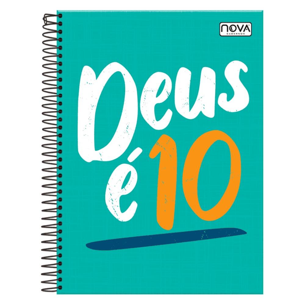 Caderno Universitário Espiral Capa Dura Grateful Multi