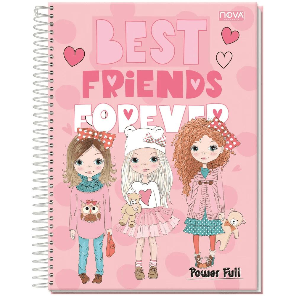Caderno Univ Espiral Cd 15M 240Fls Power Full Nova