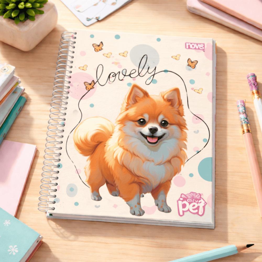 Caderno Univ Espiral Cd 15M 240Fls Miss Pet