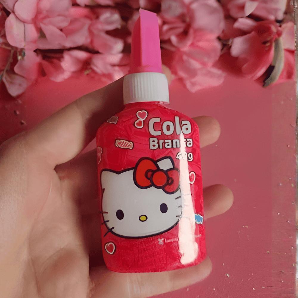 Cola Branca Escolar Hello Kitty 40Gr