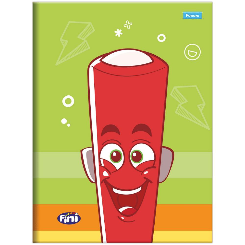 Caderno Brochura CD Fini 80 Folhas Foroni