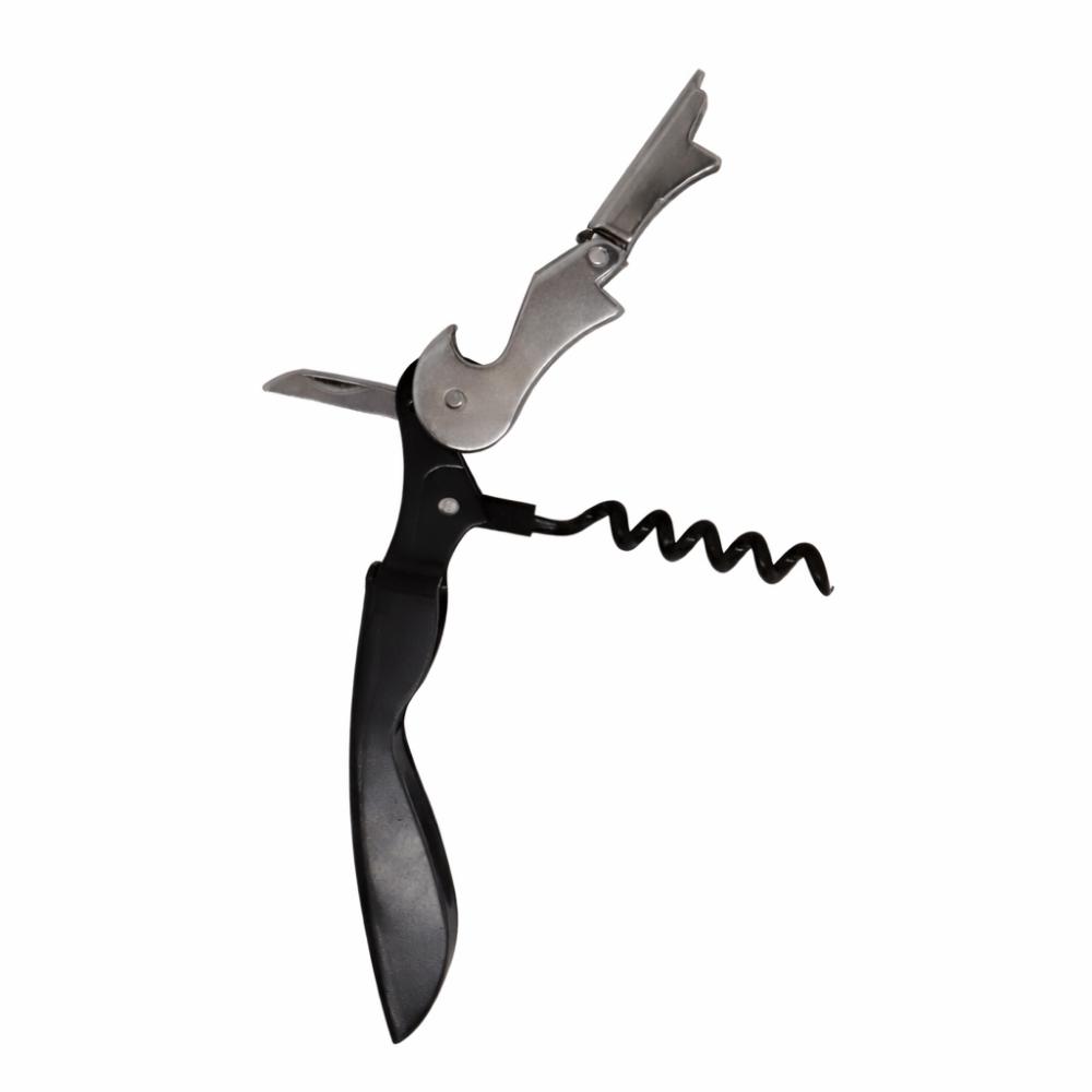 Abridor De Garrafa Inox Preto Yins