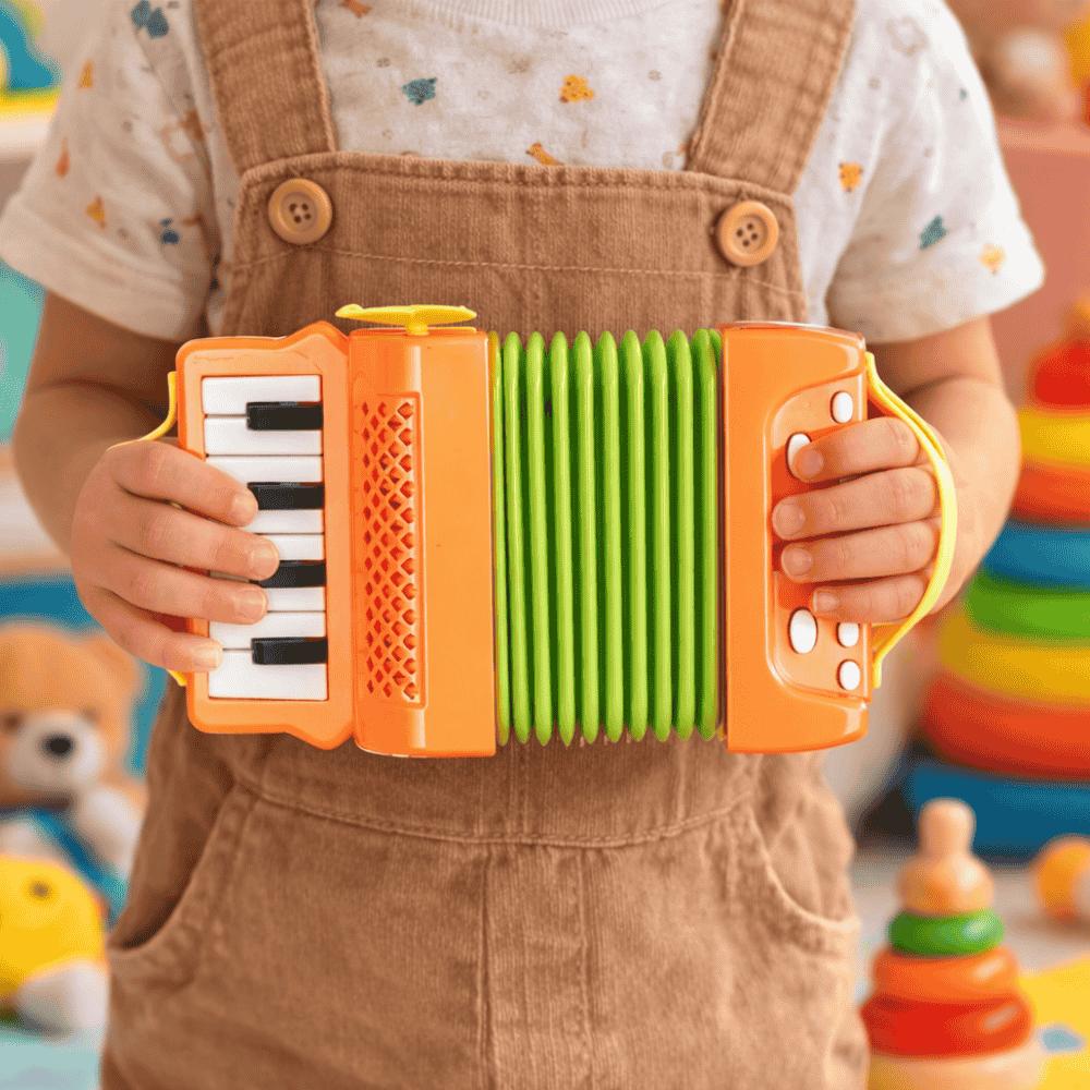 Mini Sanfona Infantil Arktoys