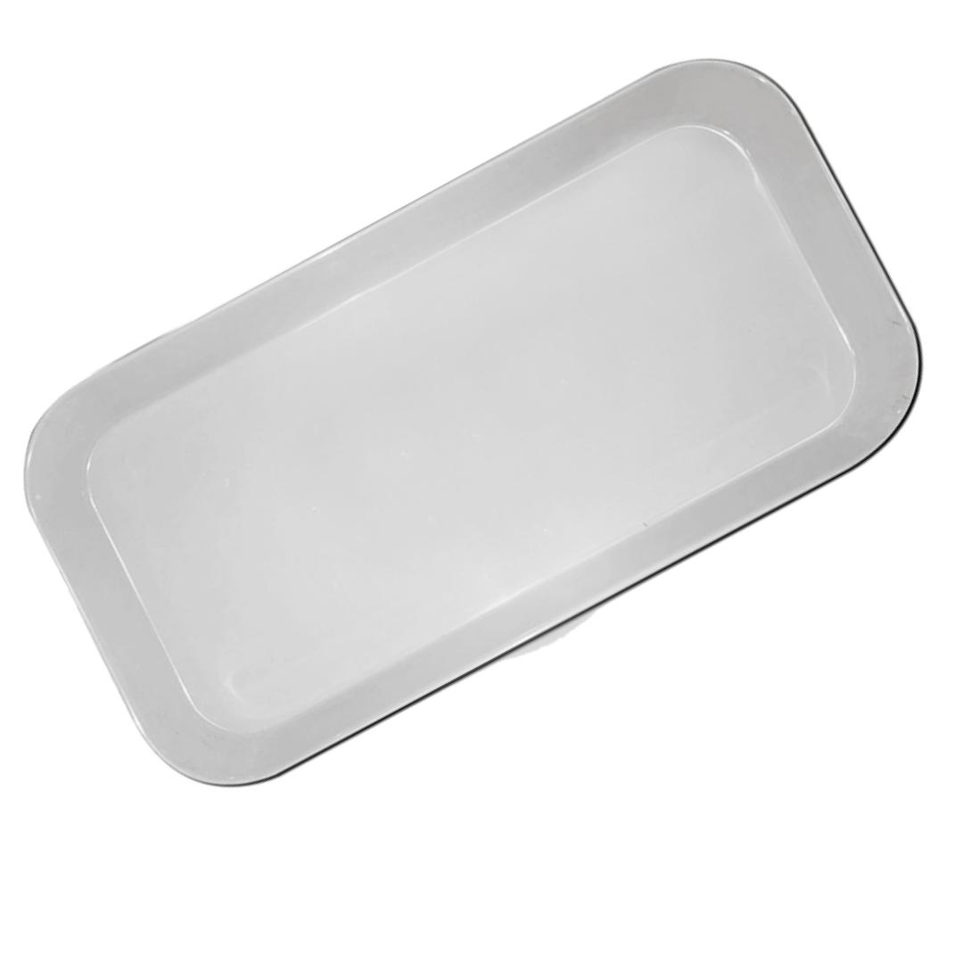 Travessa Retangular Branca Melamina 31cm Utilgoods